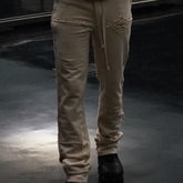 HUDSON- STUDDED FLEECE FLARE JOGGER SAIL